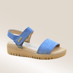 SANDALIA 5012 TEXTIL MEZCLILLA
