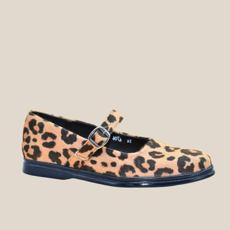 MOCASIN 6706 TEXTIL LEOPARDO