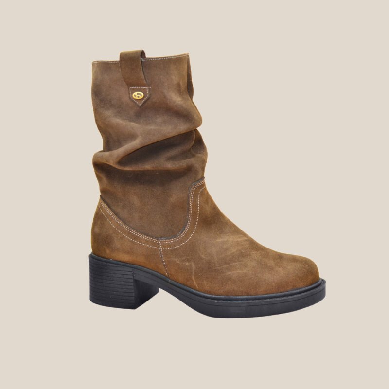 BOTA 1594 GAMUZA TABACO