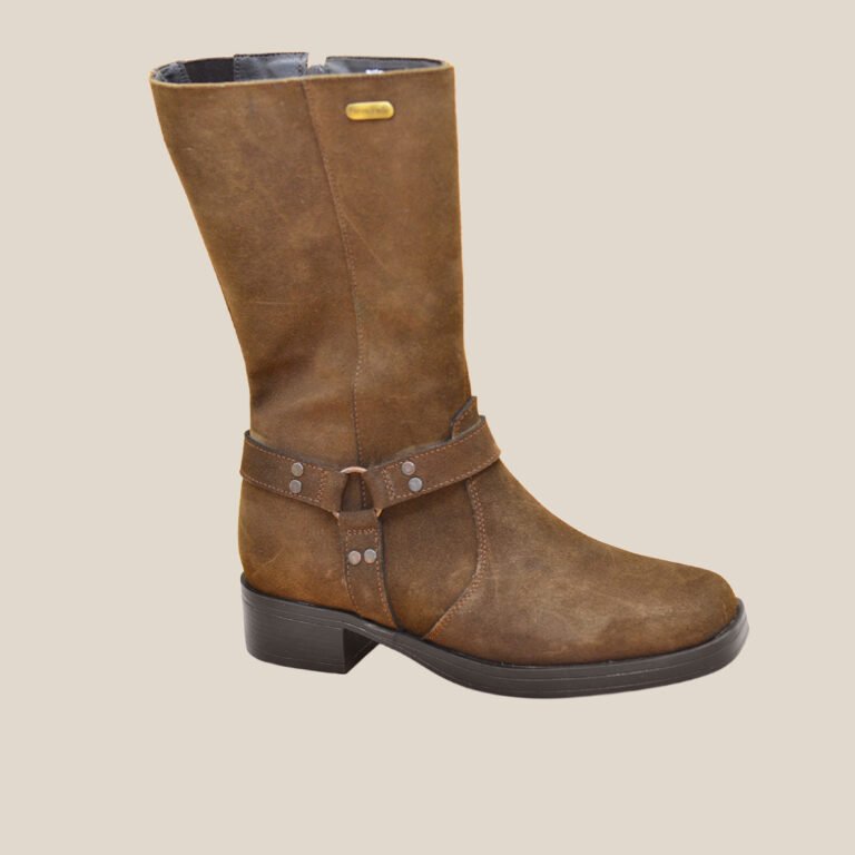 BOTA 8698 GAMUZA TABACO